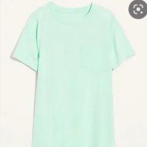 Like new tshirt dress mint green size medium
